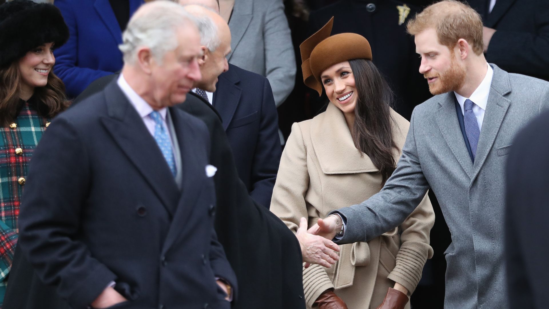 Enrique de Inglaterra, Meghan Markle y Carlos III