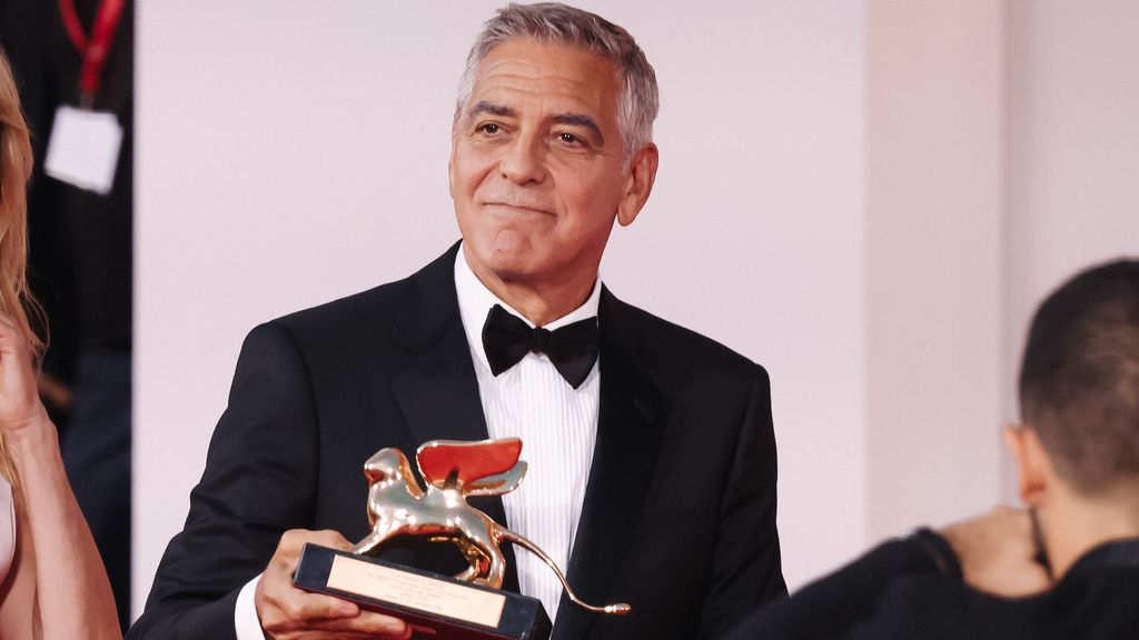 George Clooney recibe el León de Oro a la Trayectoria Profesional en el Festival de Venecia