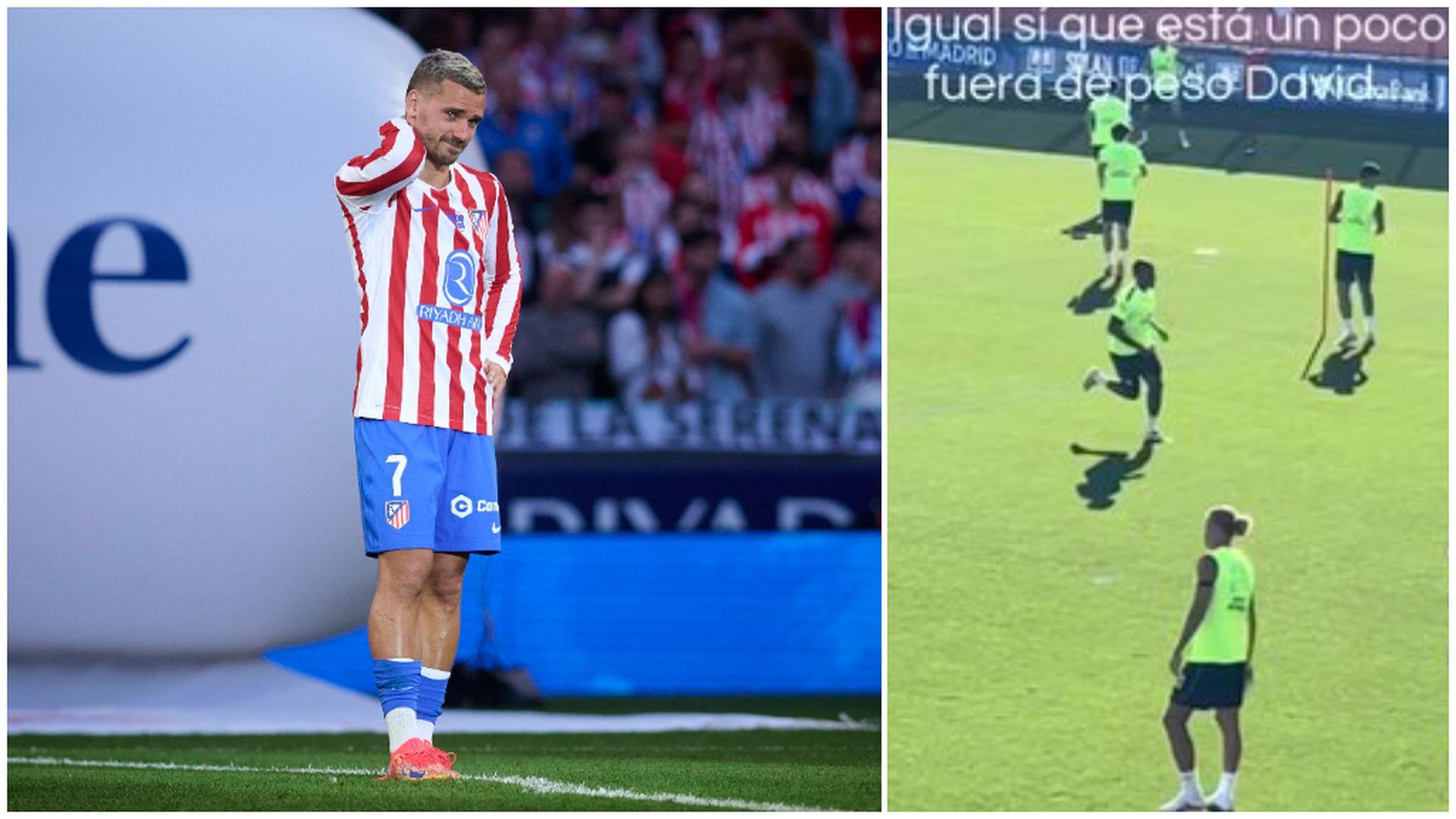Griezmann, en su despedida con el Atleti Griezmann, en su despedida con el Atleti