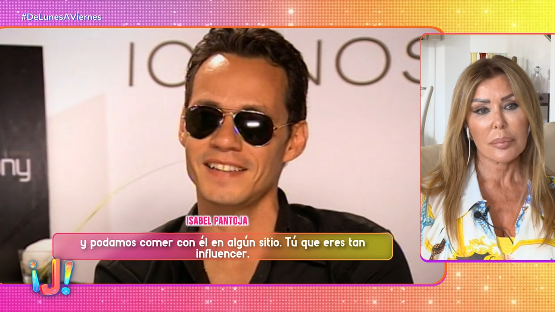Isabel Pantoja pidió ayuda a Begoña Gutiérrez para colaborar con Marc Anthony Isabel Pantoja pidió ayuda a Begoña Gutiérrez para colaborar con Marc Anthony