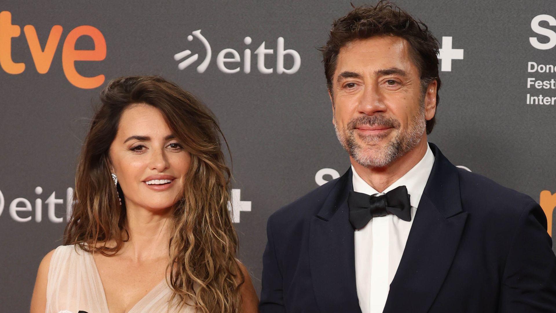 Javier Bardem y Pelélope Cruz en el Festival de San Sebastián en 2024 Javier Bardem y Pelélope Cruz en el Festival de San Sebastián en 2024