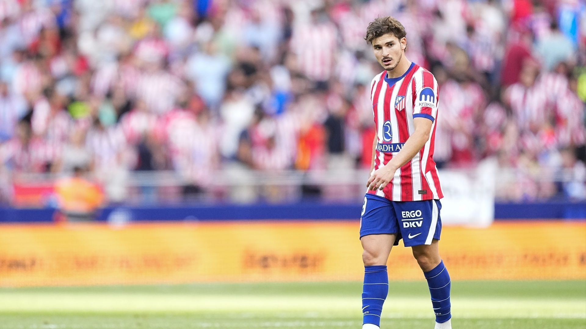 Julián Álvarez en el Atlético de Madrid - Villarreal de la jornada 2
