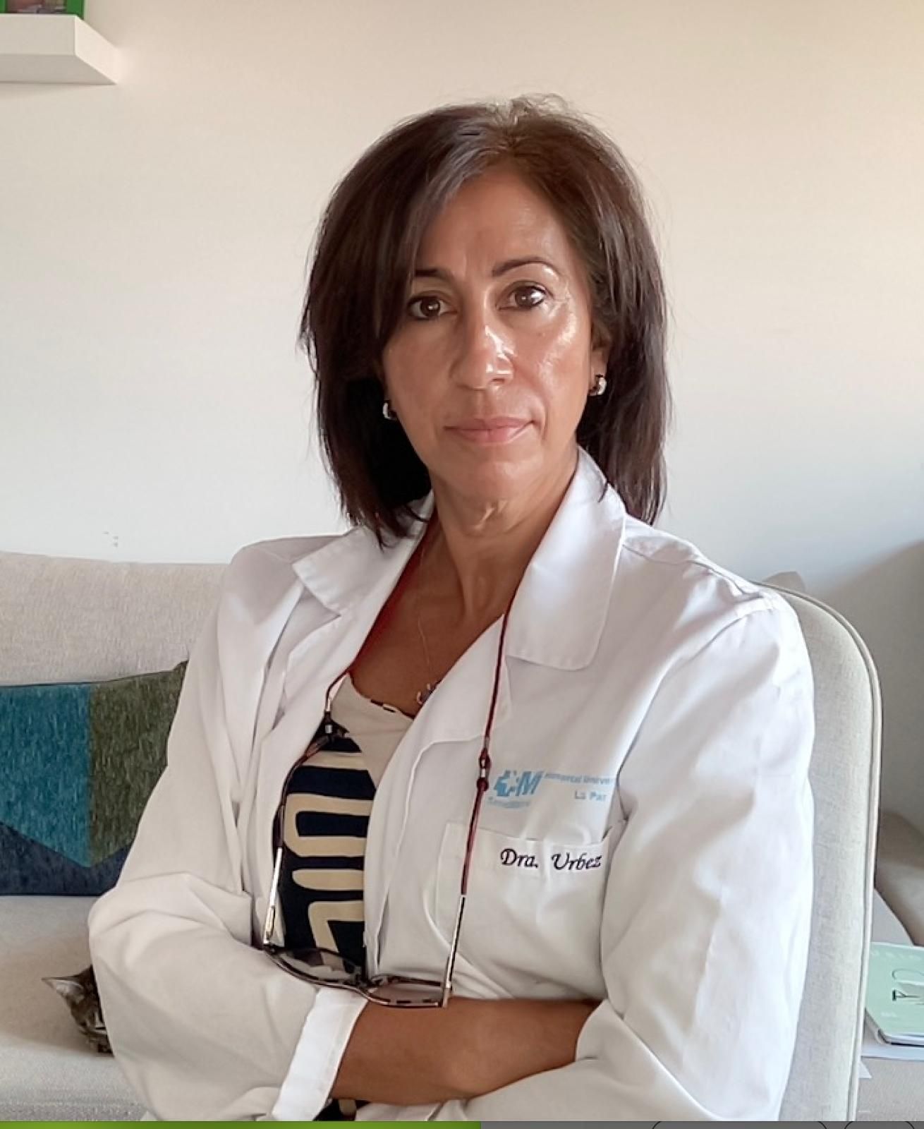La doctora Mª Rosario Urbez Mir