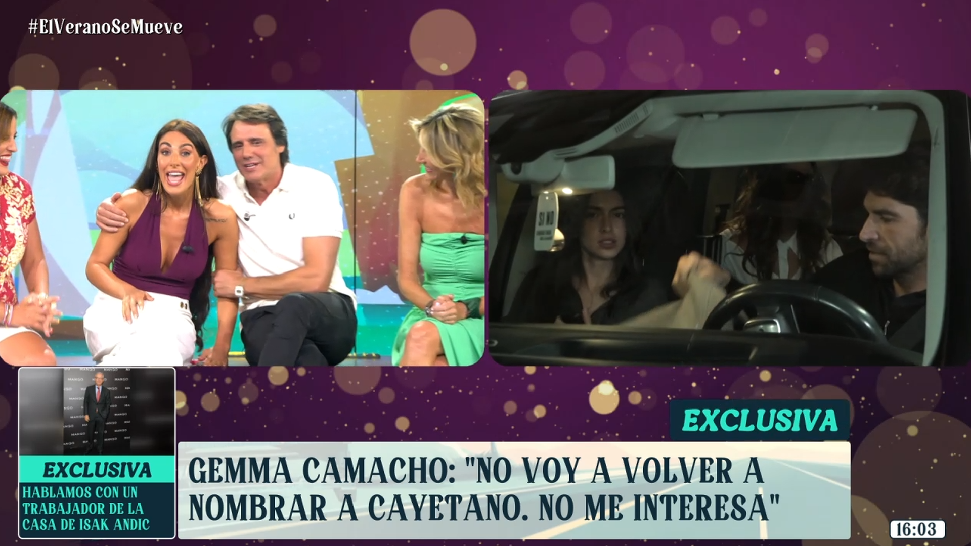 La pulla de Gemma Camacho a Cayetano Rivera: "El otro día me juré que no lo nombraría más" La pulla de Gemma Camacho a Cayetano Rivera: "El otro día me juré que no lo nombraría más"