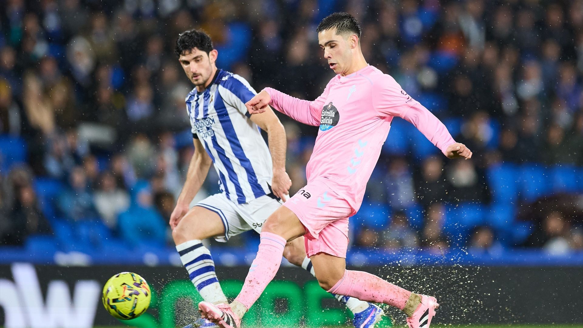 Lance del Real Sociedad - Celta del pasado curso Lance del Real Sociedad - Celta del pasado curso