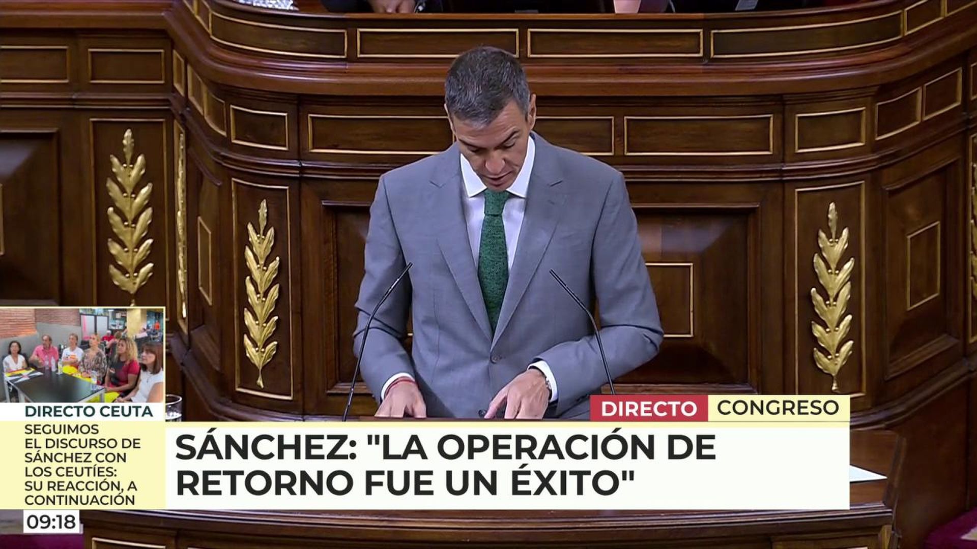 Pedro Sánchez defiende la gestión en la crisis de Ceuta: "Era defender las fronteras o defender las vidas"