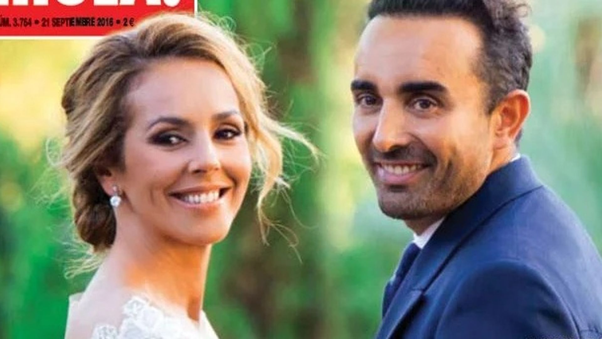 Rocío Carrasco y Fidel Albiac el día de su boda Rocío Carrasco y Fidel Albiac el día de su boda