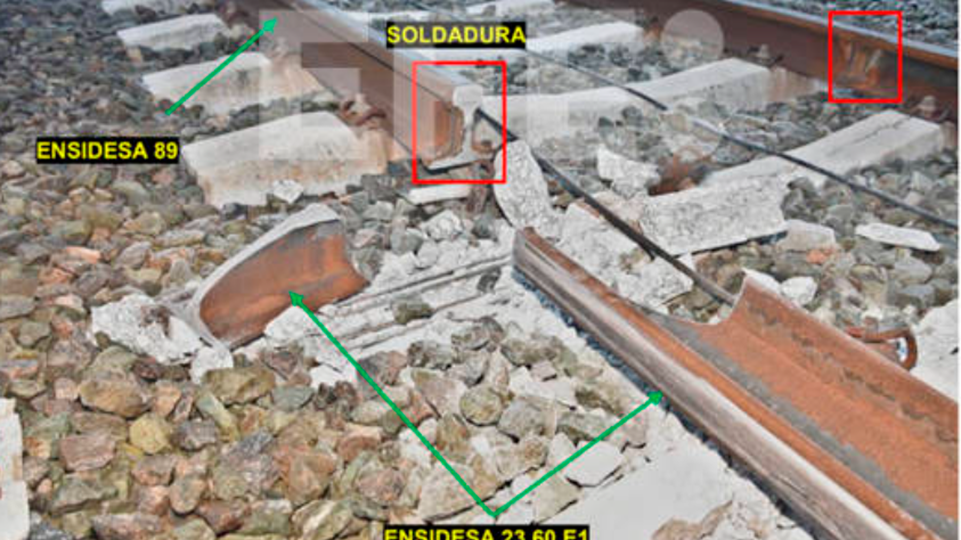 Adif dice que la desviación de vía hallada en Adamuz en 2025 está dentro del umbral permitido Adif dice que la desviación de vía hallada en Adamuz en 2025 está dentro del umbral permitido