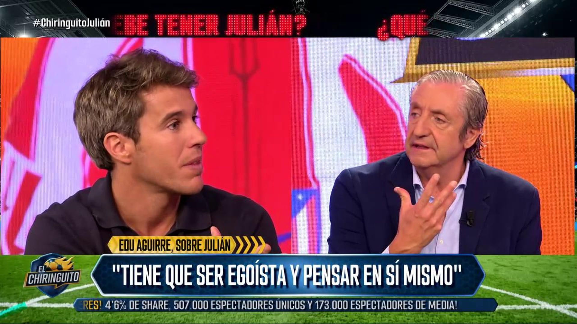 Álex Silvestre habla sobre Julián Álvarez en El Chiringuito