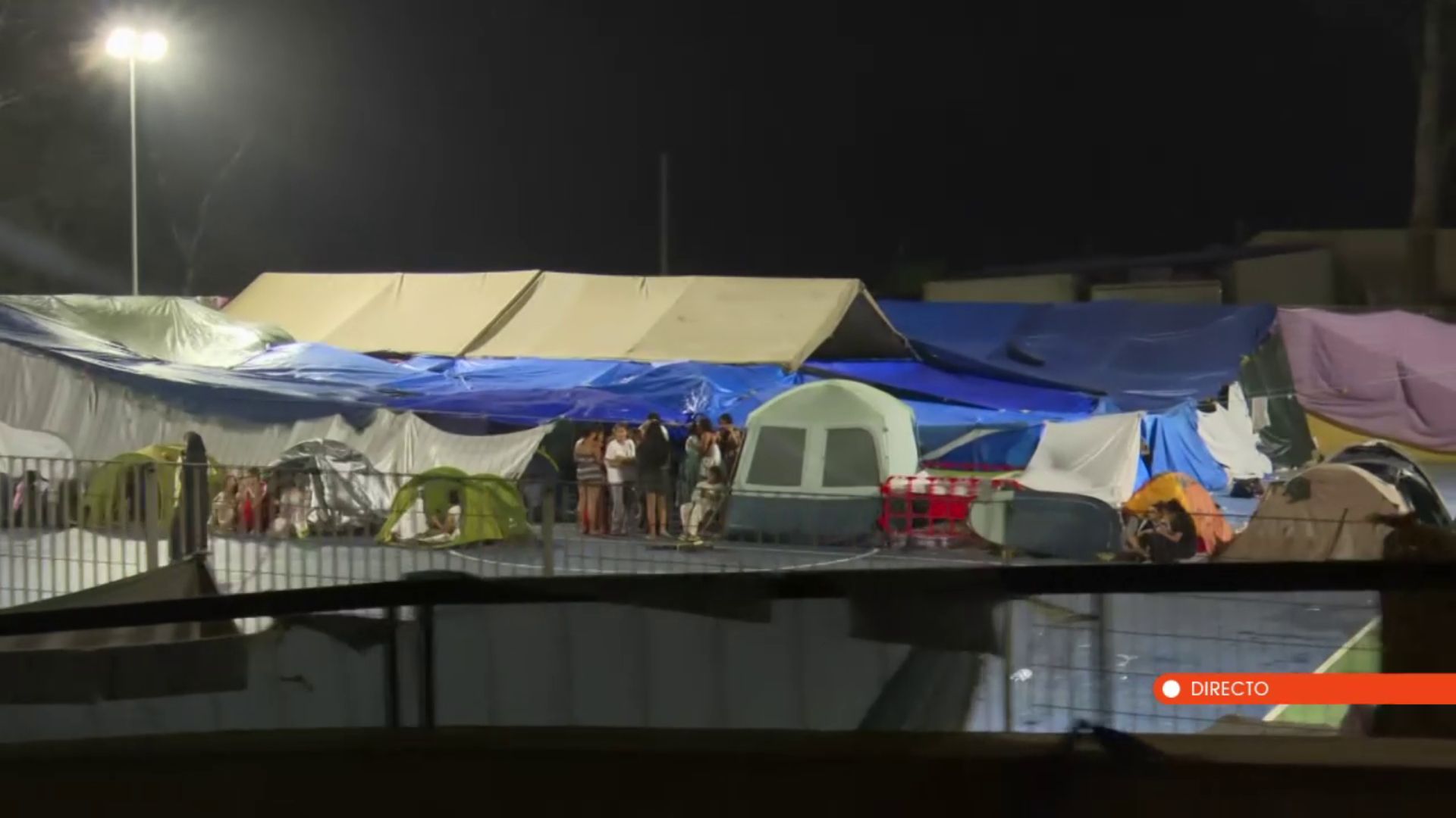Campamento de mujeres en Ceuta