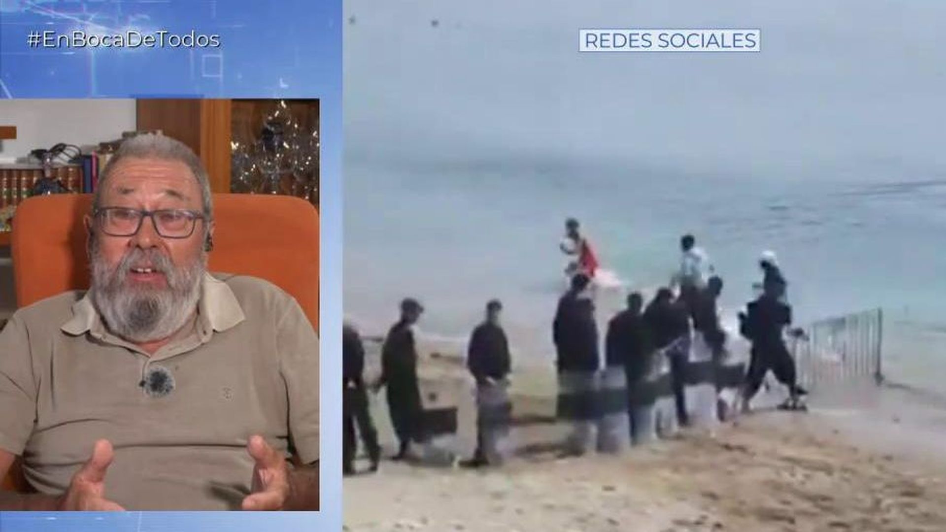 El informe de la policía sobre la invasión a Ceuta utiliza las imágenes de ‘En boca de todos’