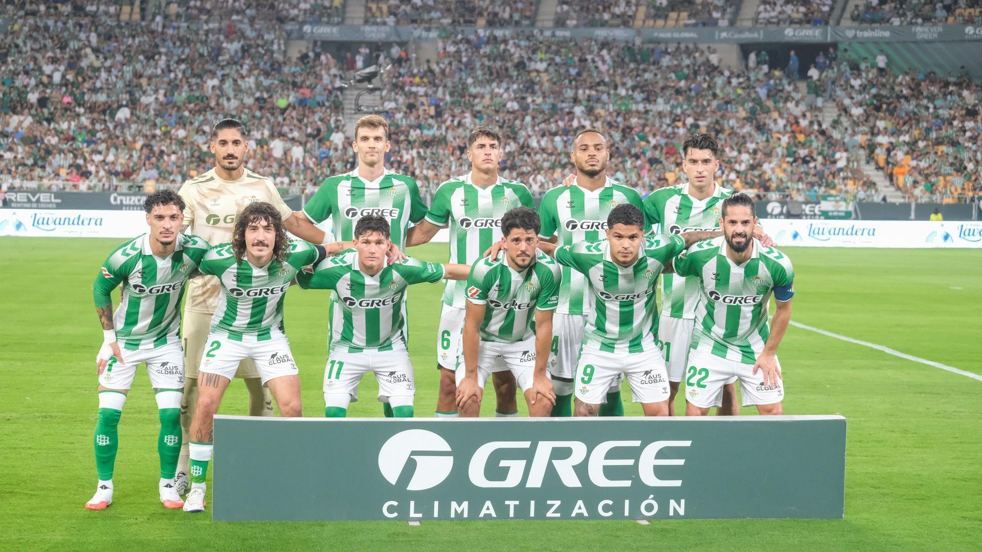 El once del Betis contra el Real Madrid El once del Betis contra el Real Madrid