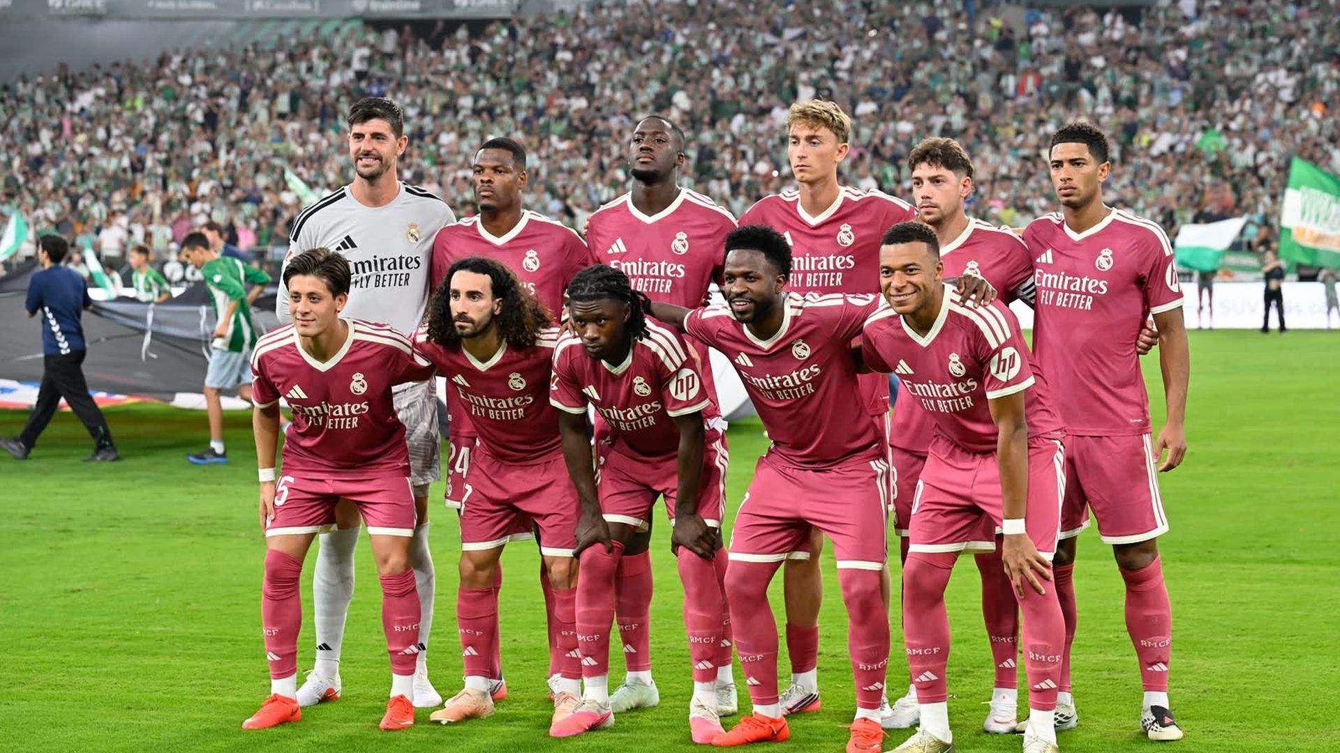 El once del Real Madrid en La Cartuja El once del Real Madrid en La Cartuja