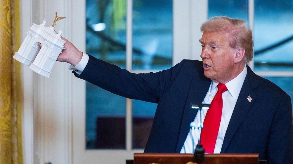 Trump se sale con la suya: las obras del arco de triunfo de Washington comenzarán en dos semanas