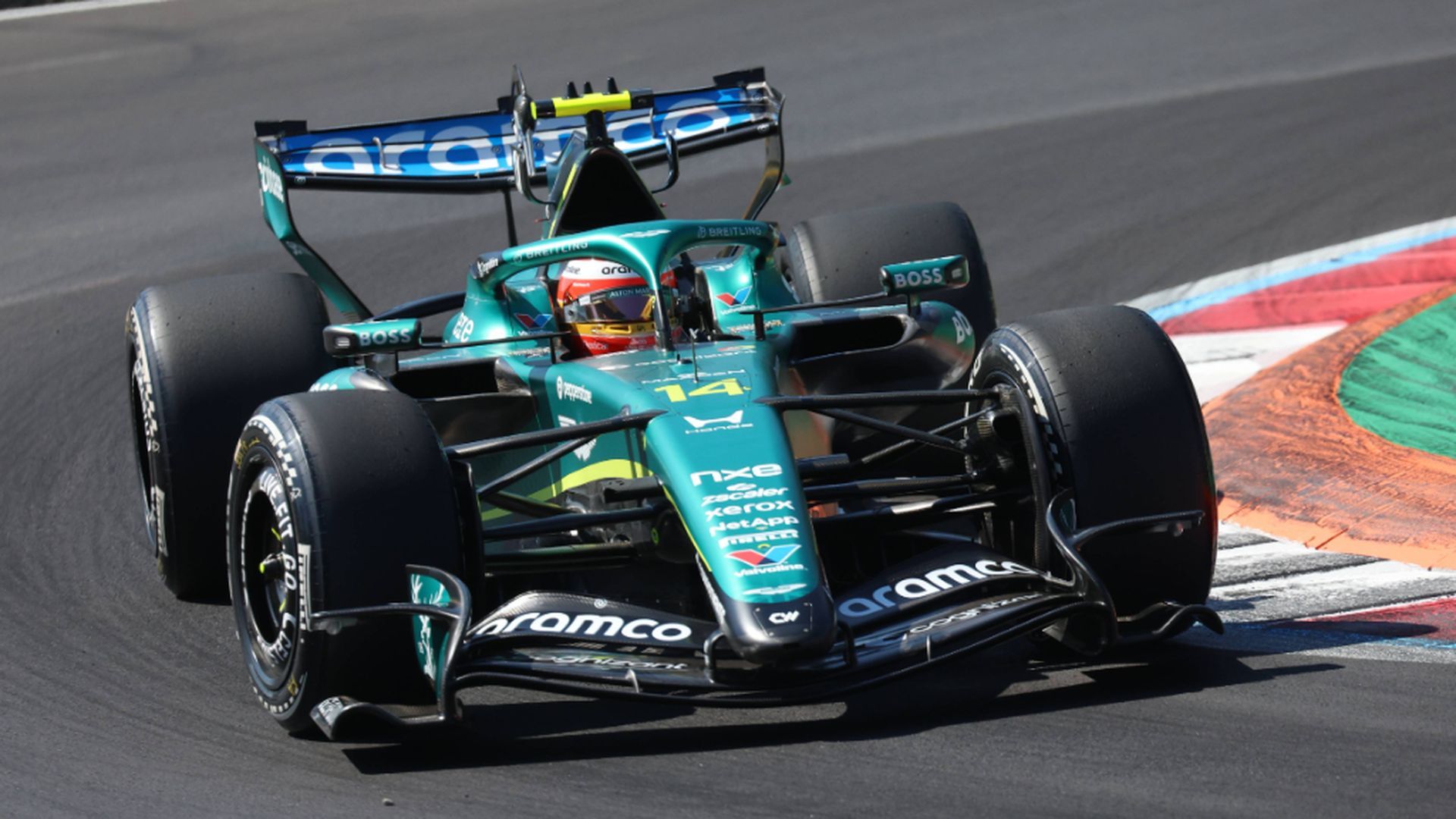 Fernando Alonso, en Monza