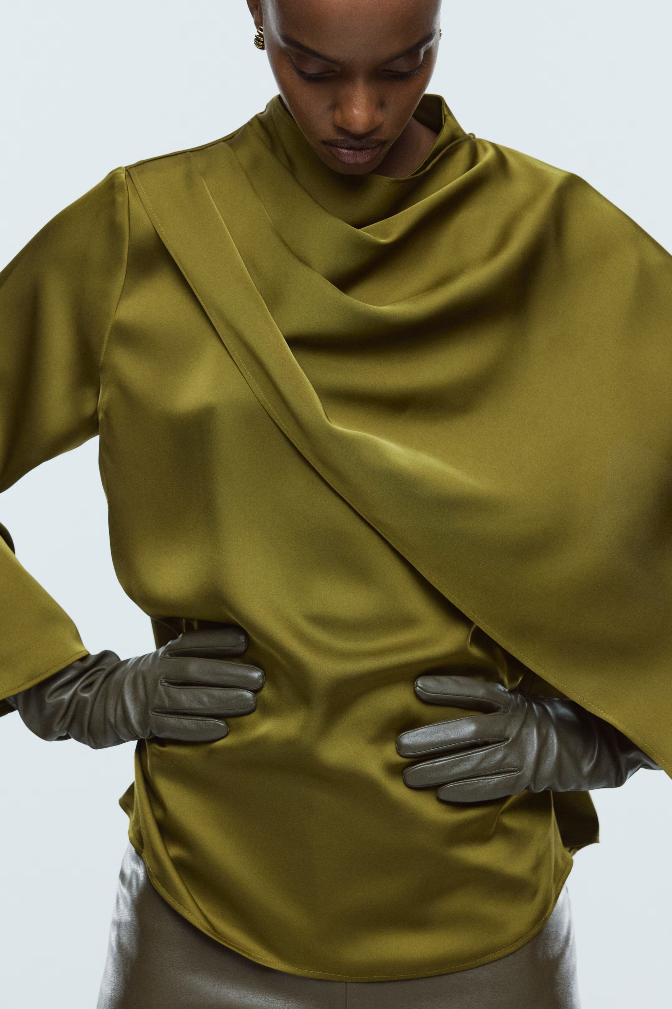 Guantes de piel de H&M