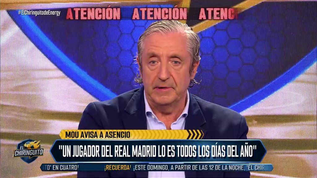 Josep Pedrerol y la postura de Raúl Asencio tras las palabras de Mourinho