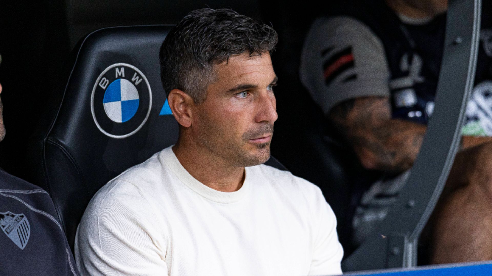 Juanfran Funes, en el Bernabéu