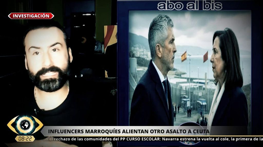 Influencers marroquíes alientan a jóvenes para un nuevo asalto a Ceuta: la fecha indicada