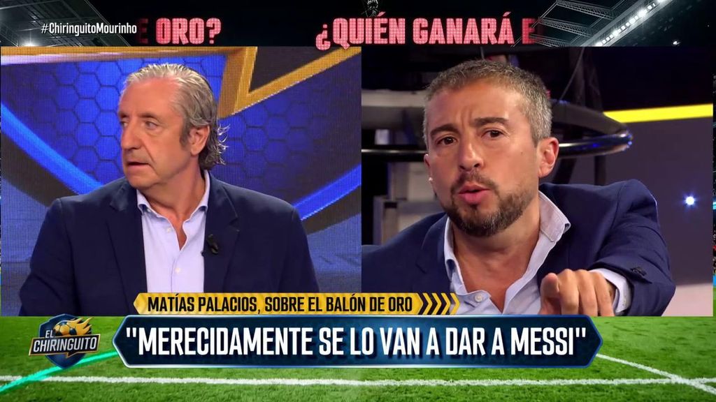Matías Palacios no tiene dudas con el Balón de Oro: "Se lo van a dar merecidamente a Leo Messi"