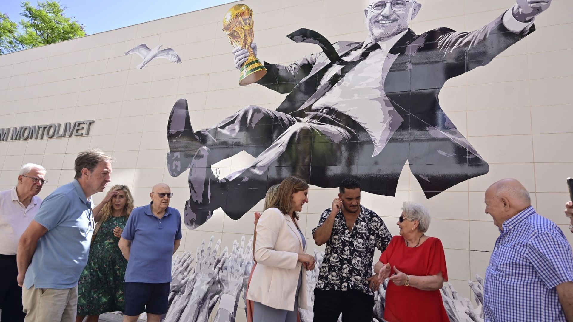 Mural de Luis De la Fuente