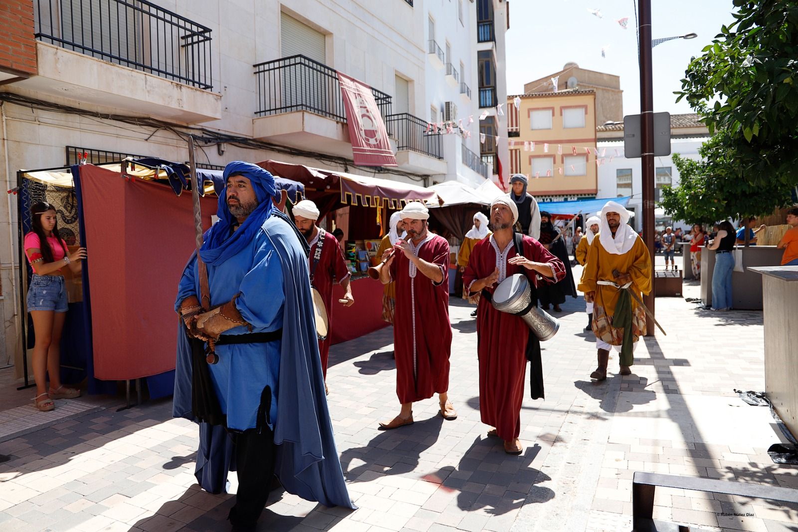 Desfile por el mercado medieval