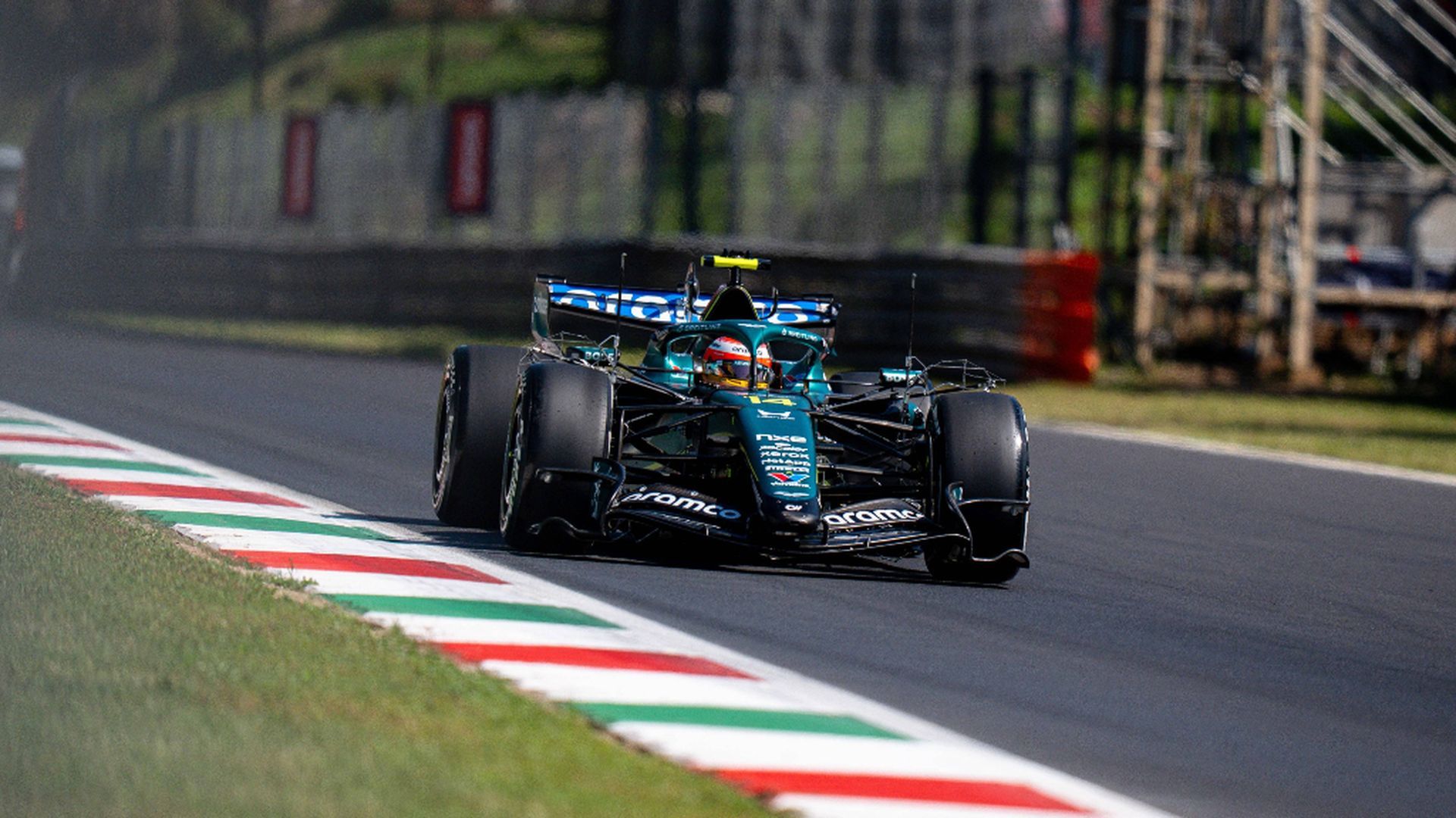 Fernando Alonso, en Monza