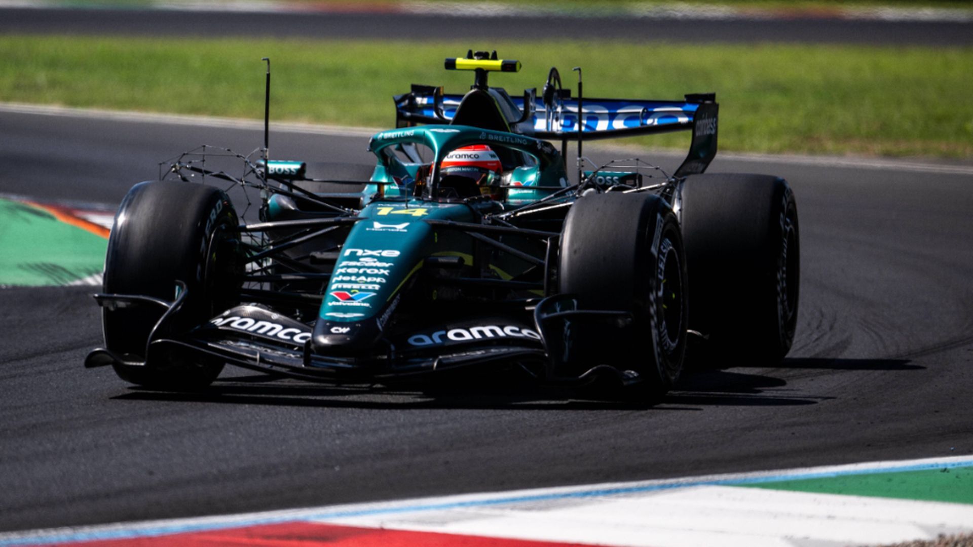Fernando Alonso, en Monza