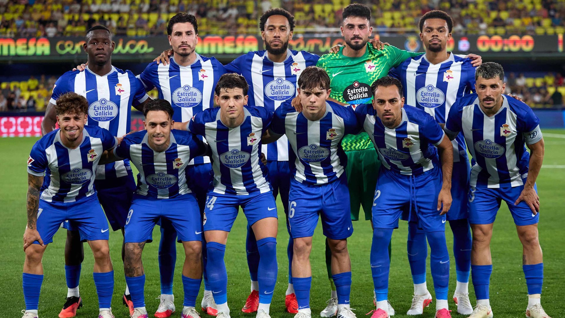 Once titular del Dépor en casa del Villarreal Once titular del Dépor en casa del Villarreal