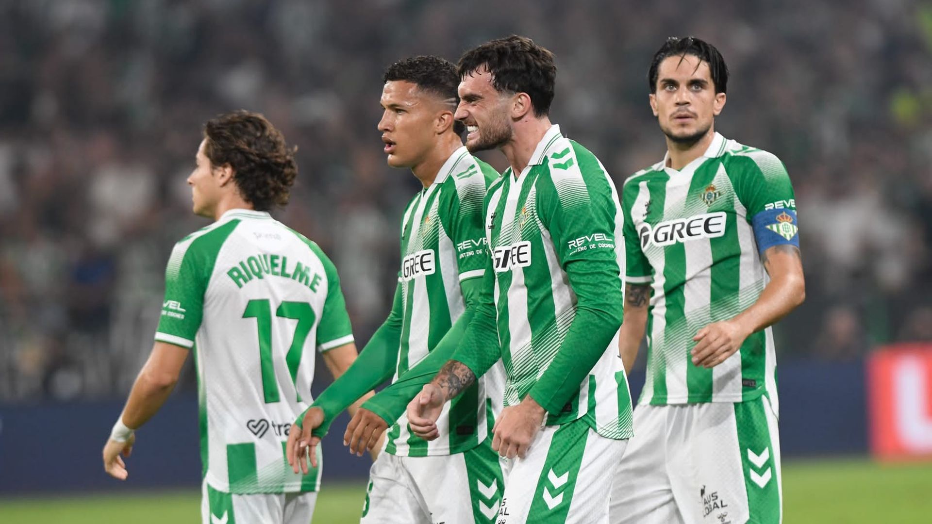 Parrott celebra su gol en el Betis-Real Madrid Parrott celebra su gol en el Betis-Real Madrid