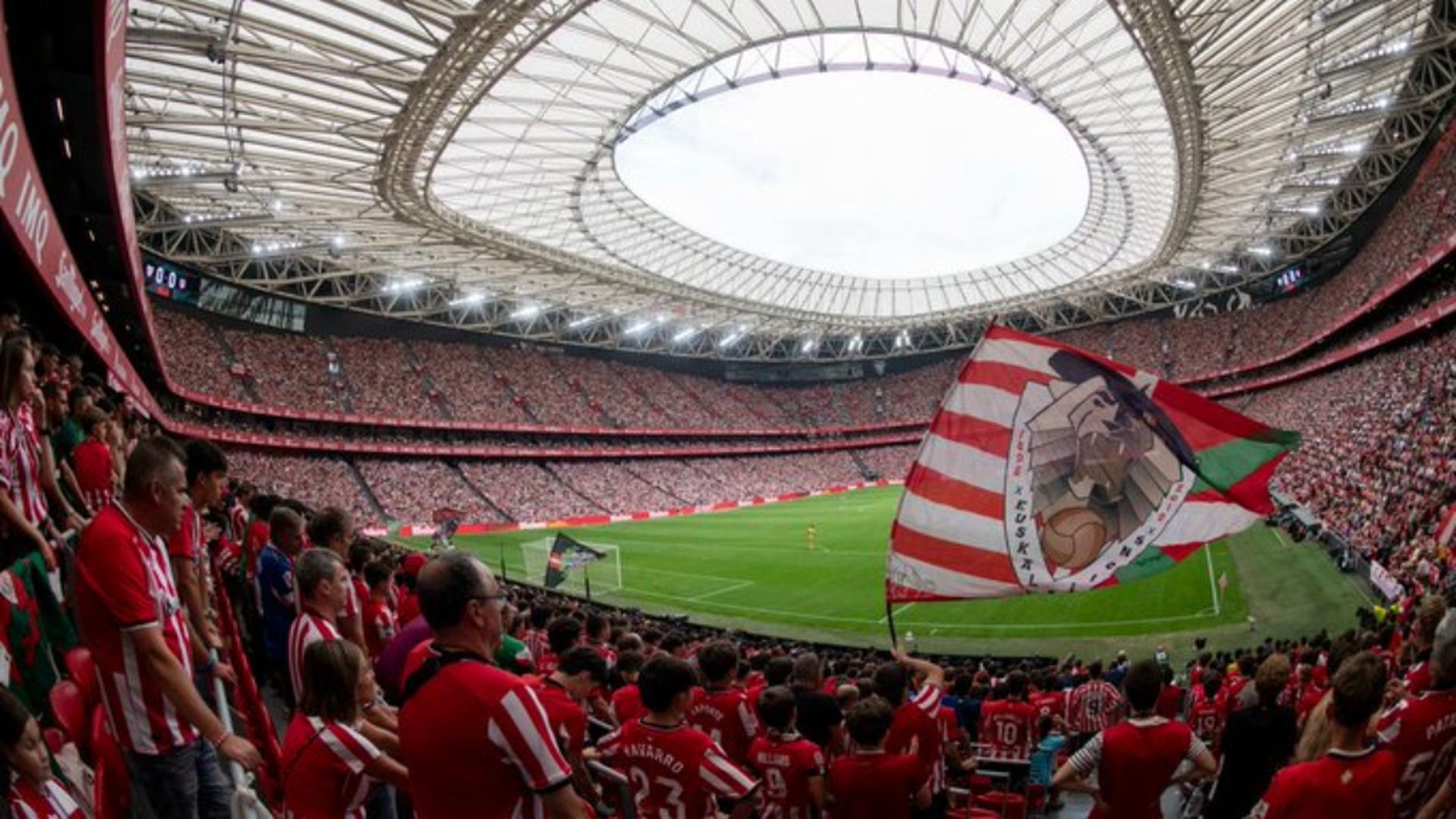 San Mamés, durante el Athletic-Atleti San Mamés, durante el Athletic-Atleti