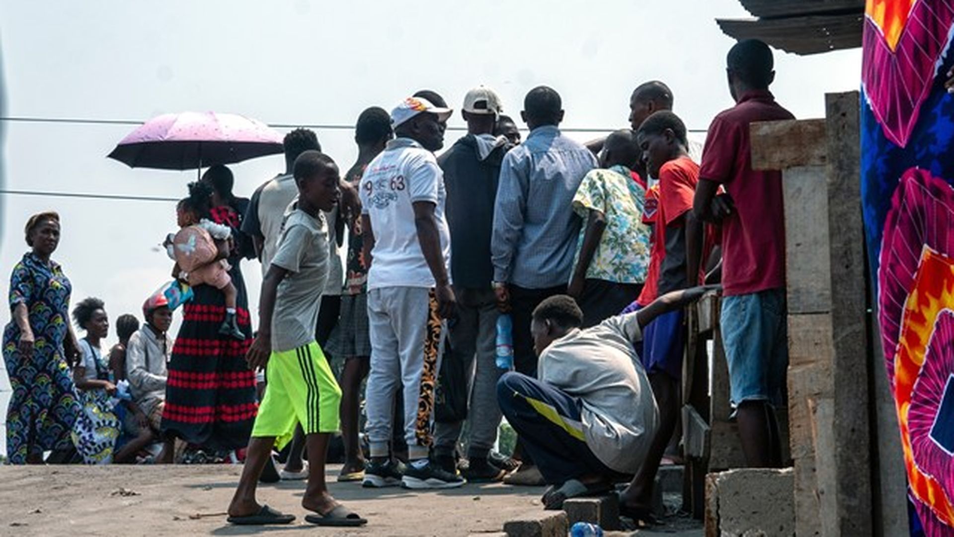 22 muertos en un incendio en un salón de bodas en Kinshasa 22 muertos en un incendio en un salón de bodas en Kinshasa