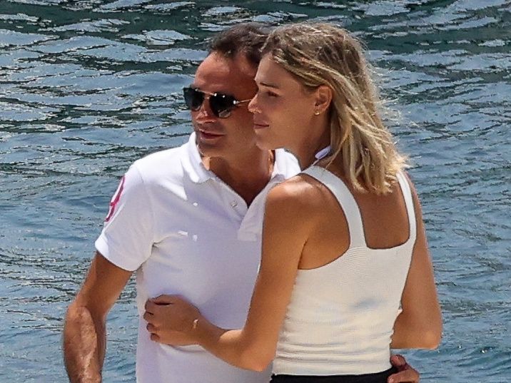 Ana Soria y Enrique Ponce, en una foto de archivo