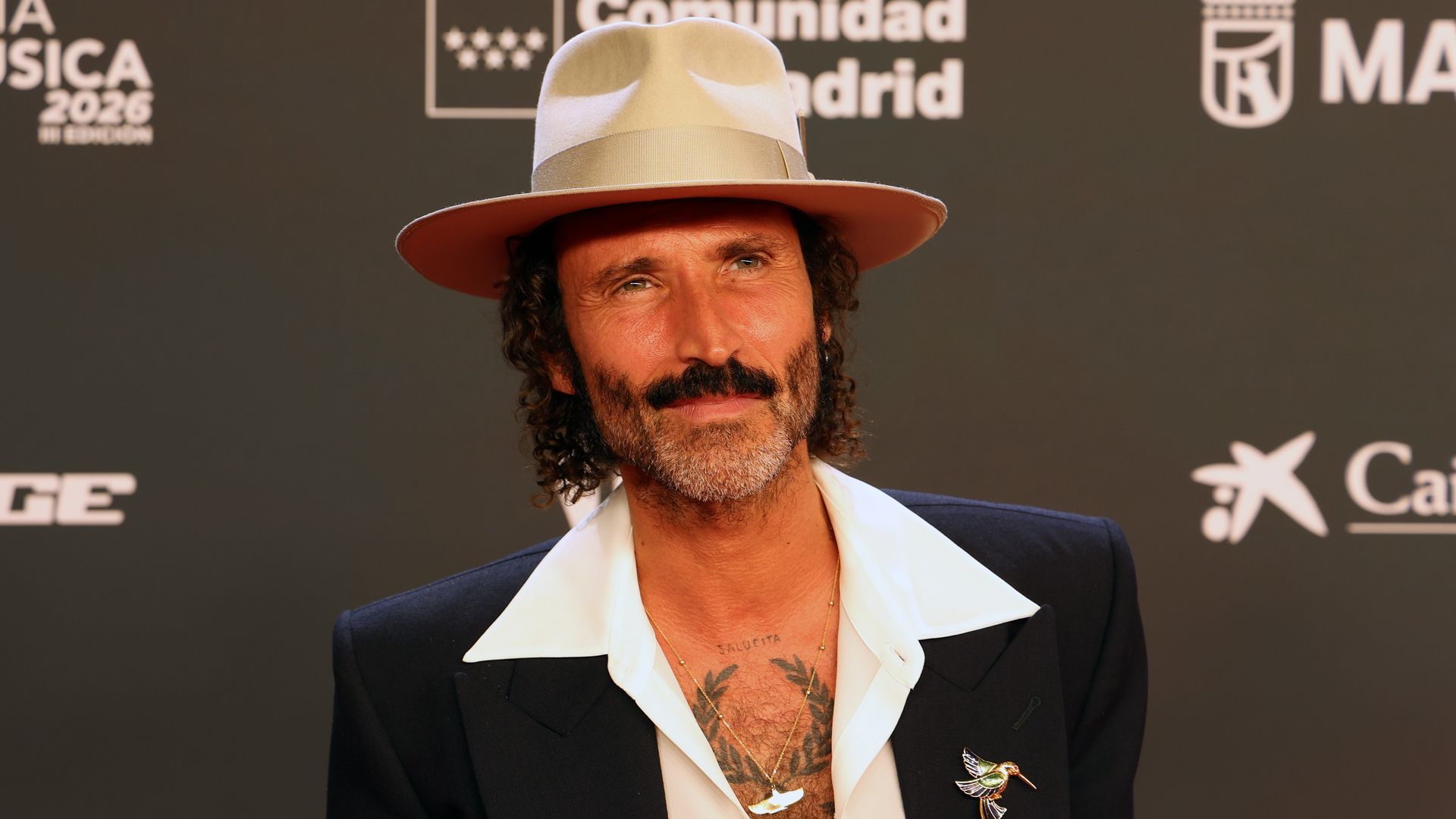 El cantante Leiva en una gala de premios El cantante Leiva en una gala de premios