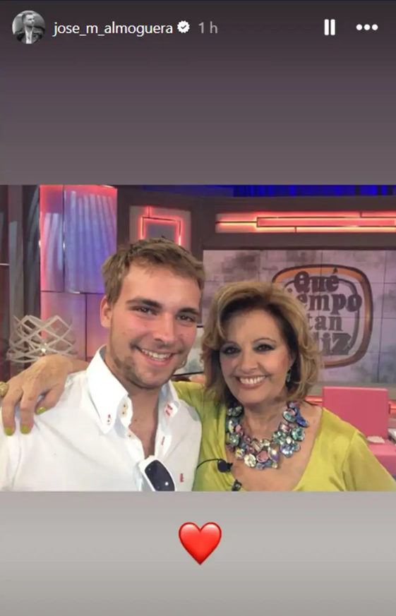 El homenaje de José María Almoguera a su abuela