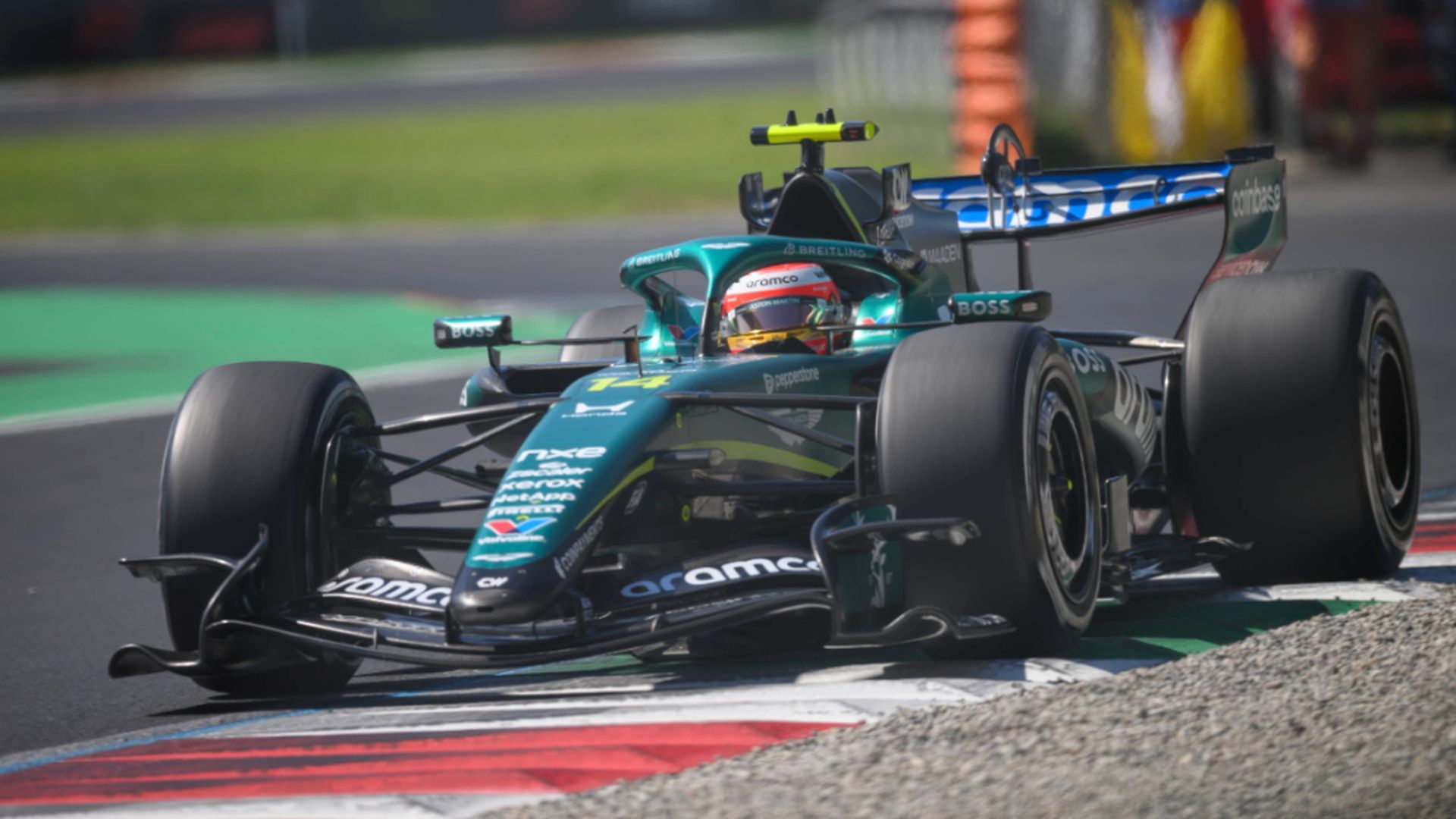 Fernando Alonso, en Monza