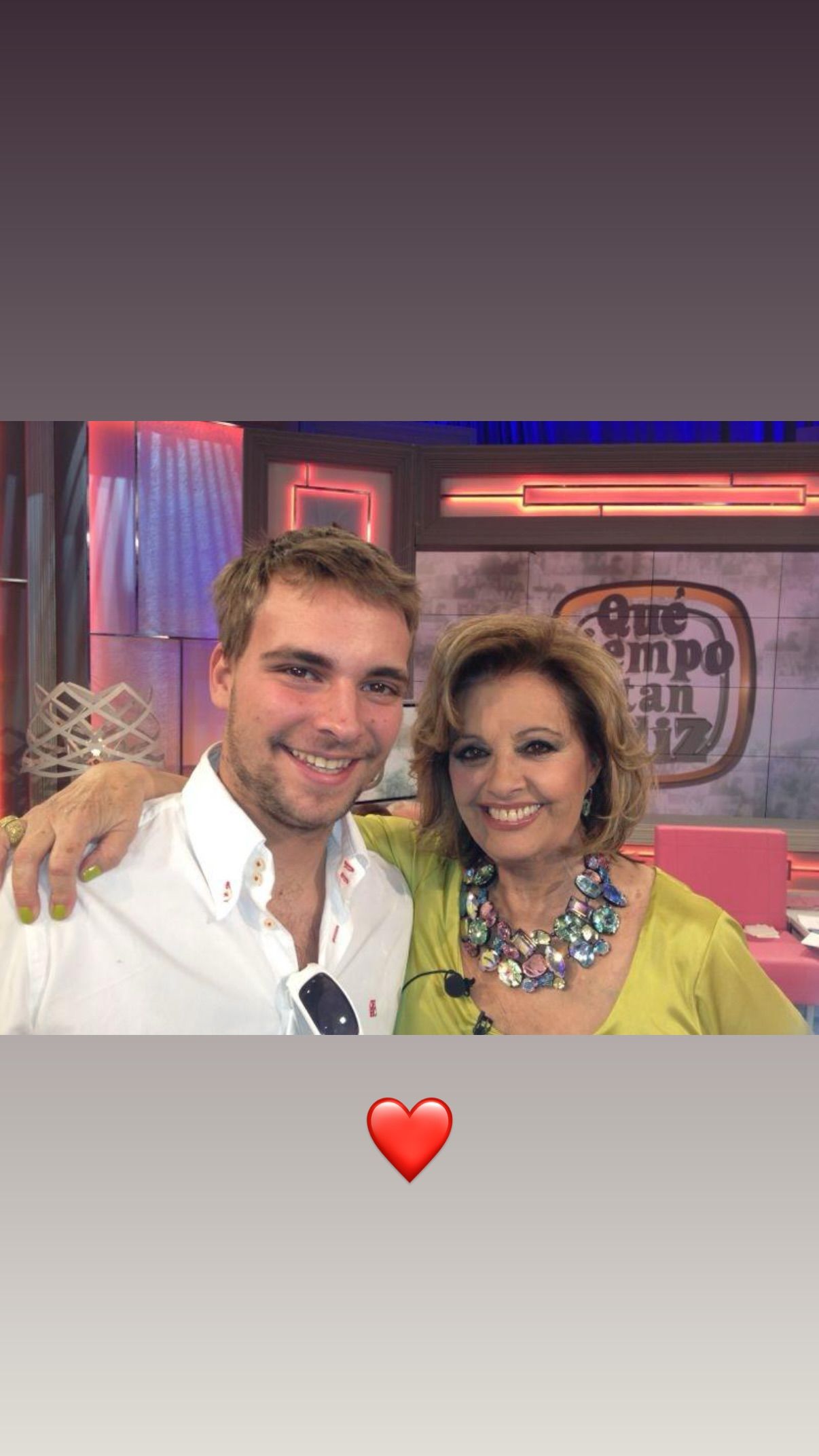 José María Almoguera ha recordado a su abuela