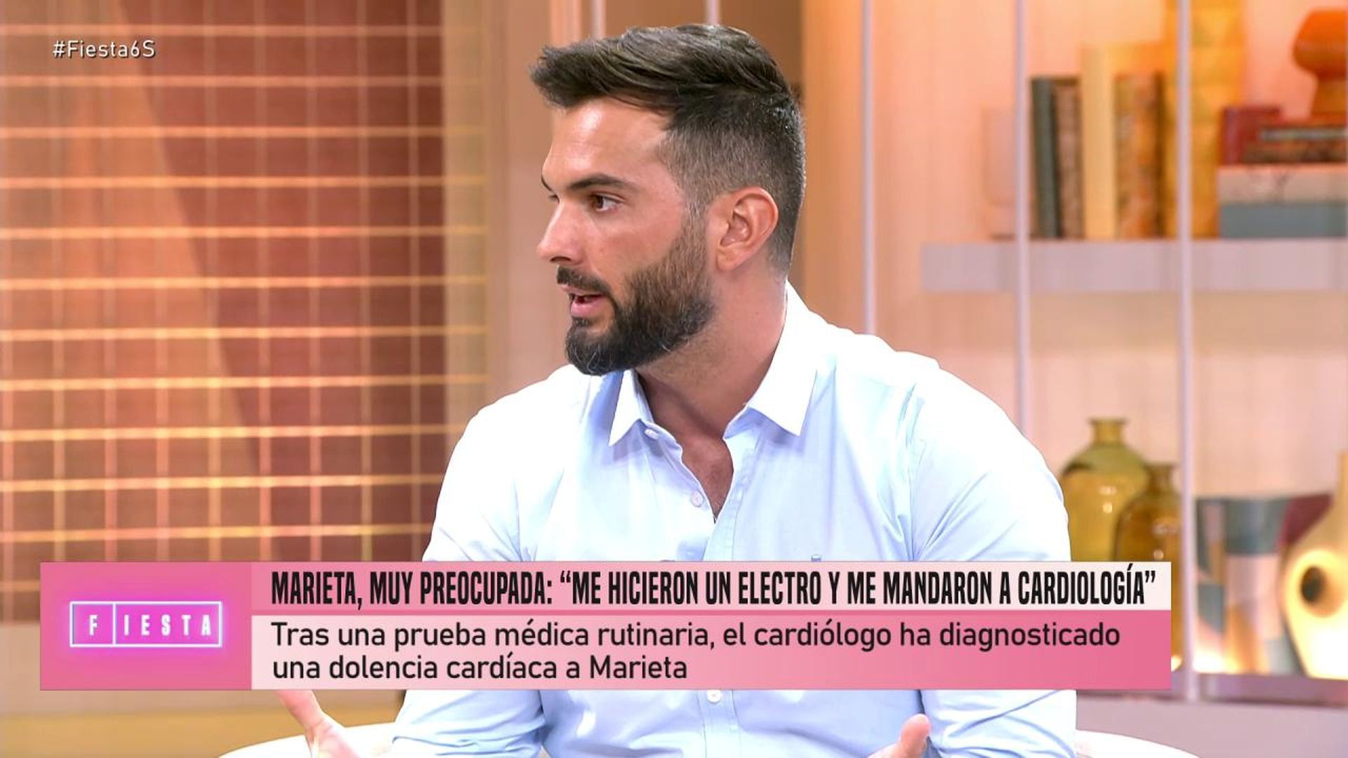 Suso Álvarez, preocupado por la salud de Marieta: "La veo llorar de dolor"