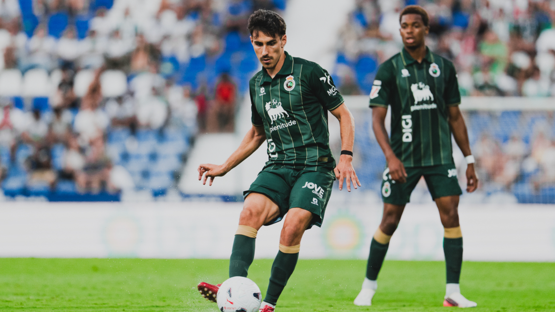 André Almeida con el Racing de Santander