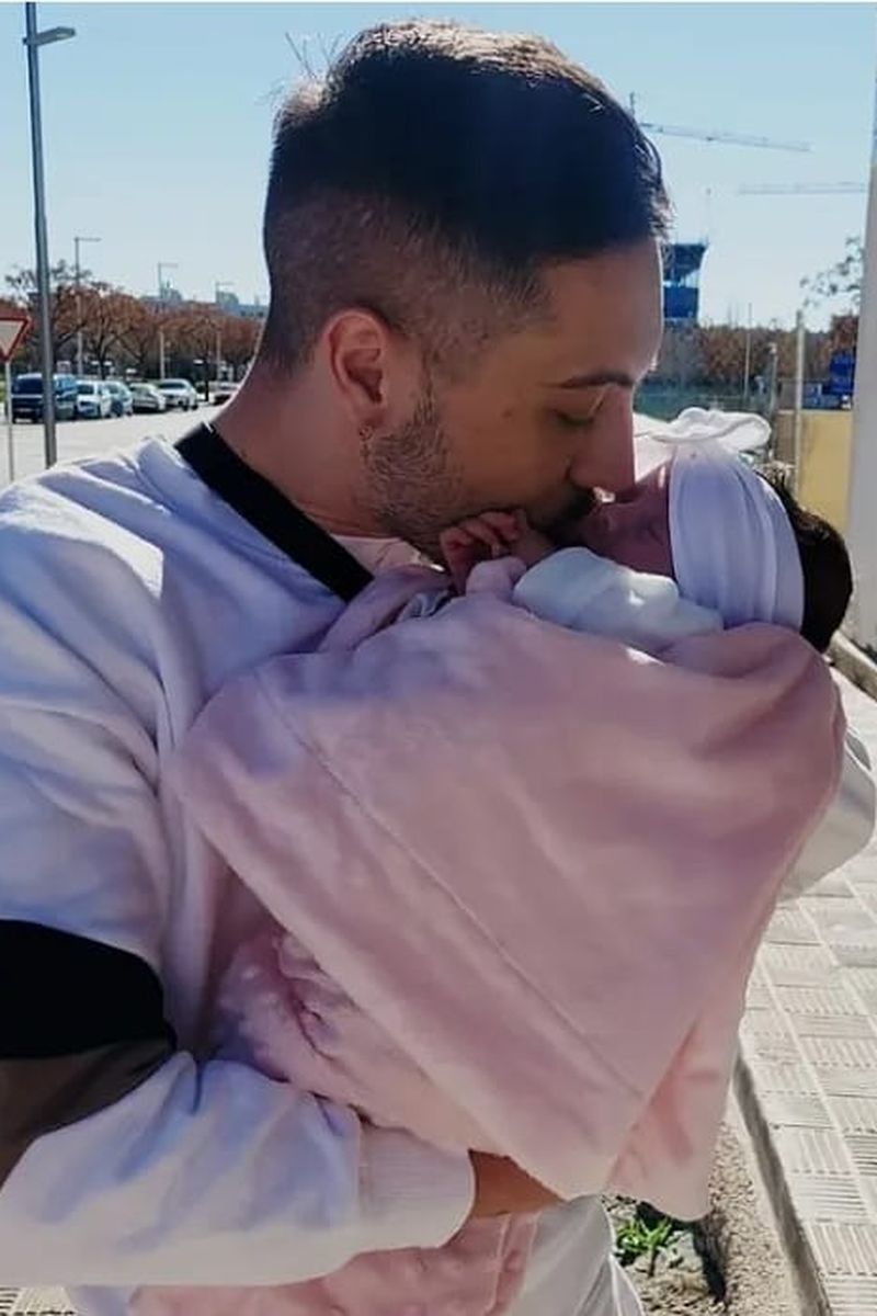 Diego, junto a su hija, lo mejor que le ha pasado en la vida