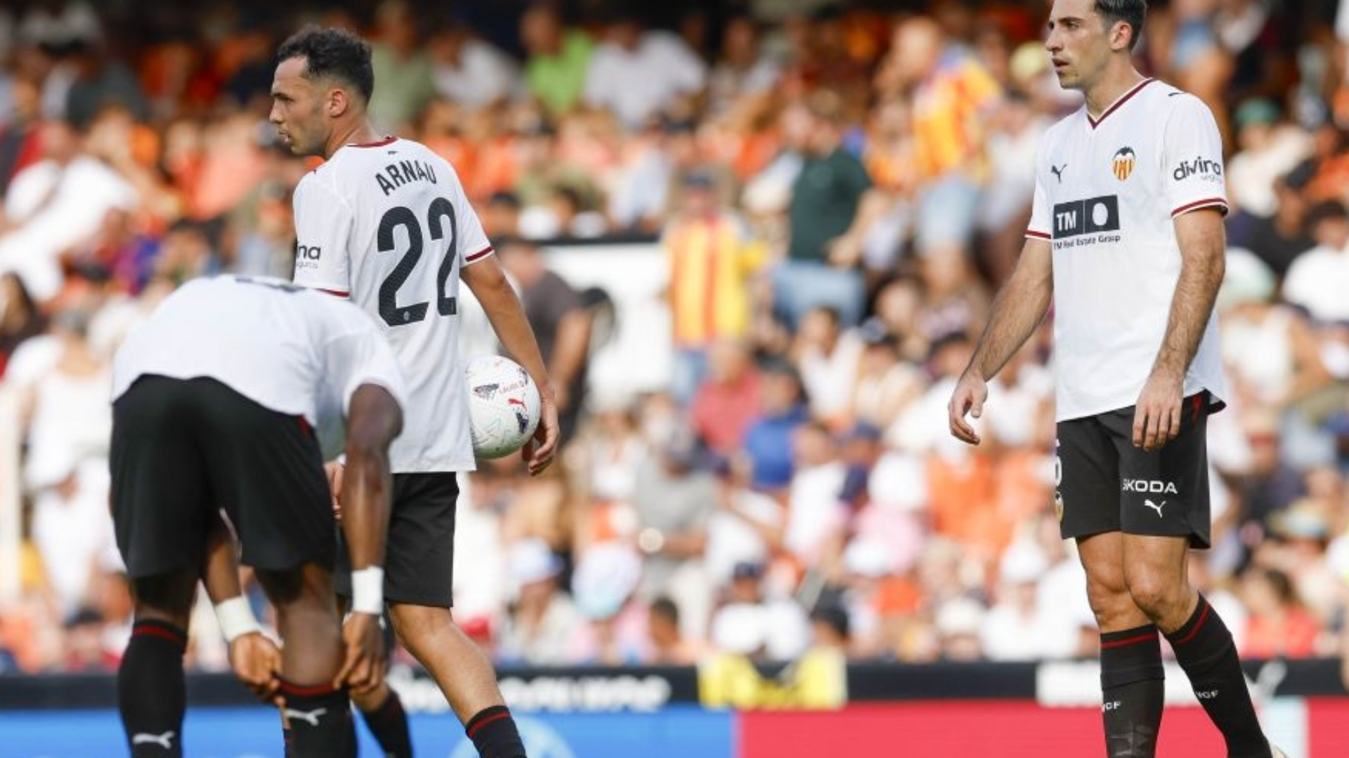 El Valencia CF, abatido en Mestalla
