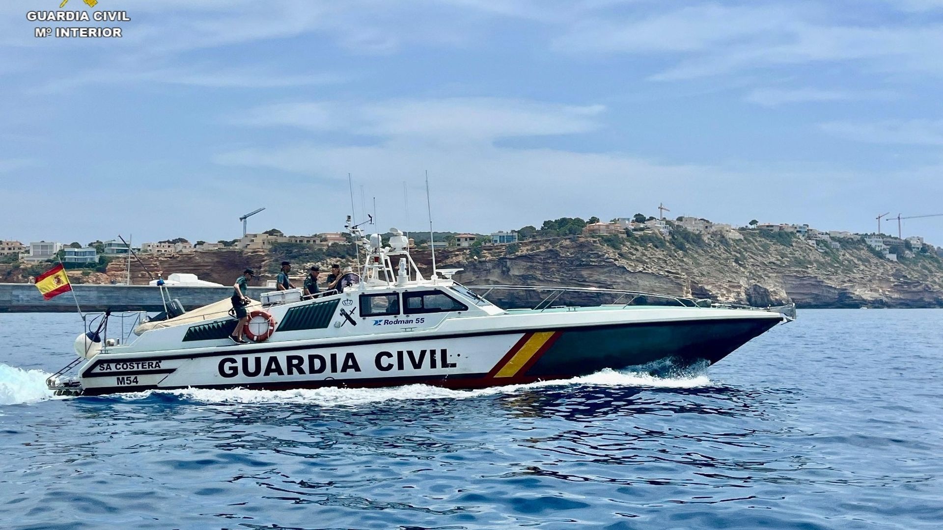 Embarcación de la Guardia Civil en una imagen de archivo Embarcación de la Guardia Civil en una imagen de archivo