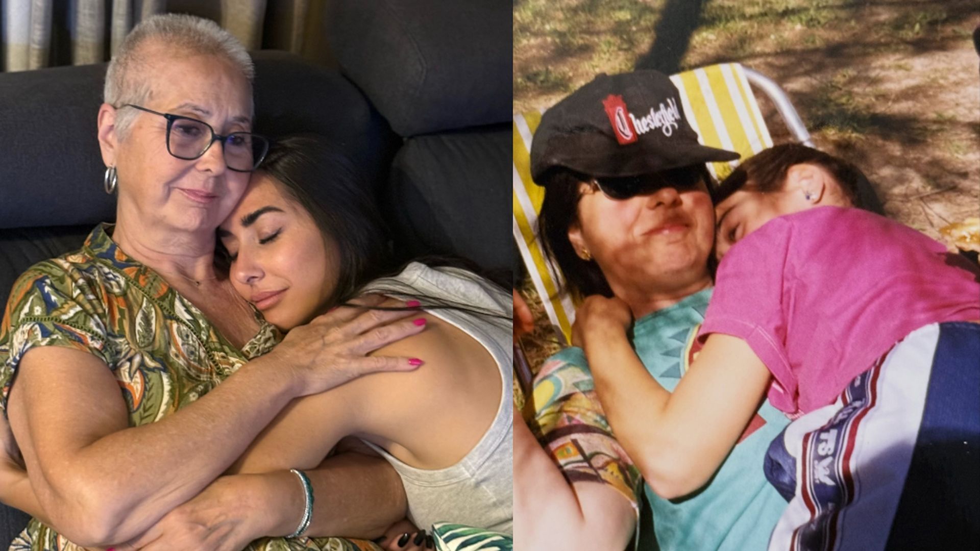Espe Palacios y su madre Espe Palacios y su madre