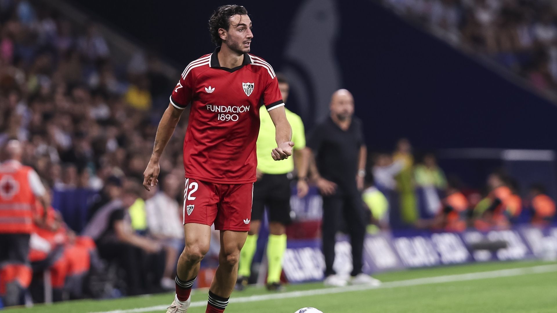 Juan Iglesias, en el Espanyol - Sevilla