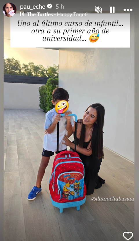 La vuelta al cole de los hijos de Paula Echevarría