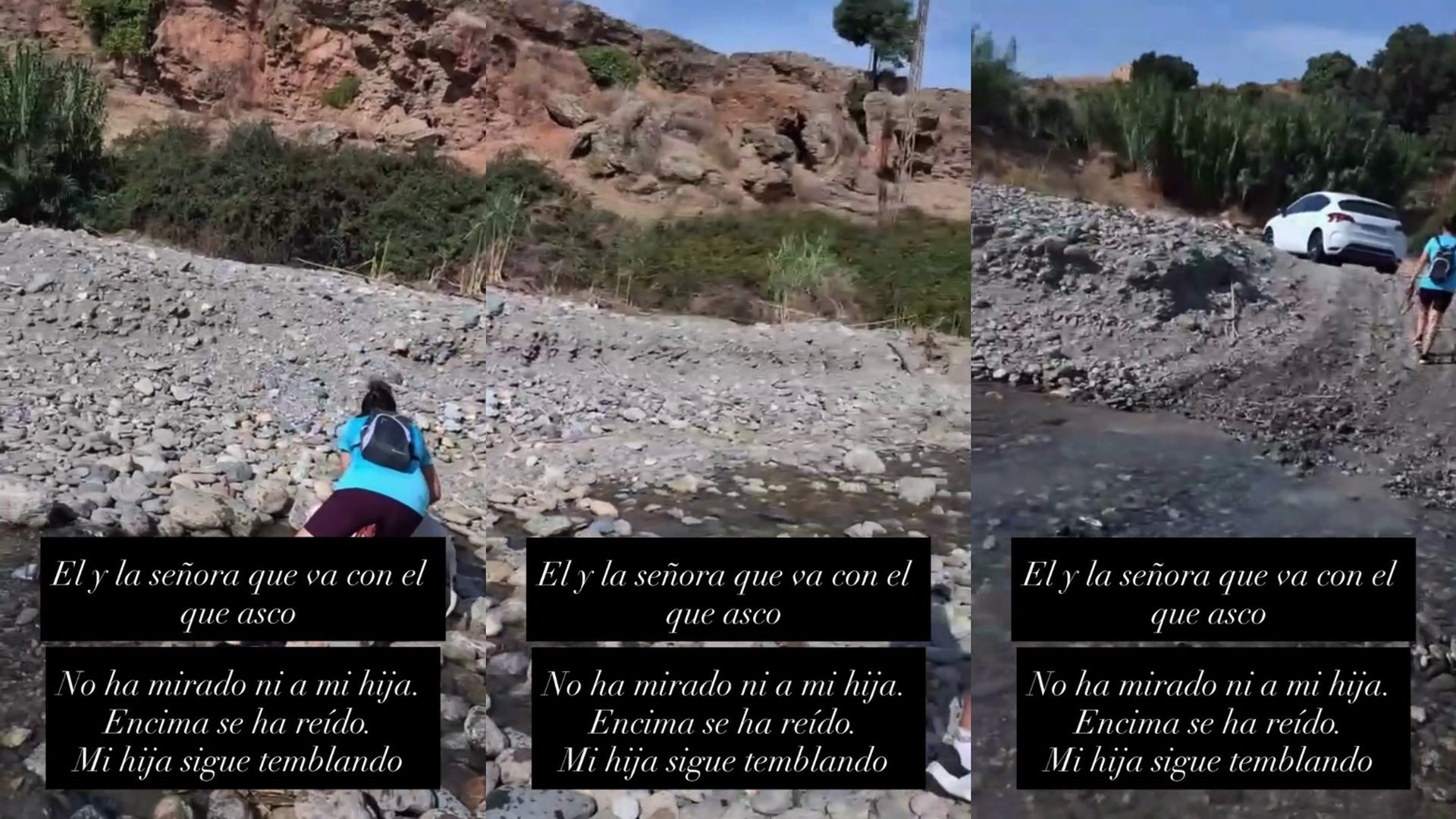 Las imágenes del momento el ataque