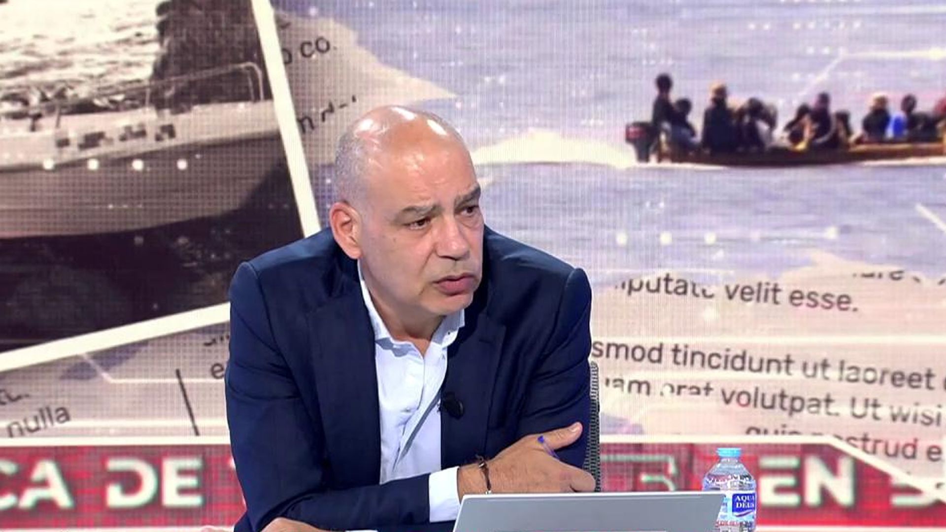 Nacho Abad, triste tras su visita a Ceuta: “Un inmigrante escupió a mi mujer en la cara”