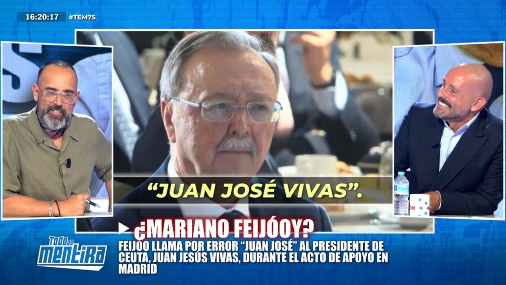 Jaime de los Santos sale en defensa de Feijóo tras equivocarse con el nombre de Vivas: "Estos lapsus nos pasan a todos"