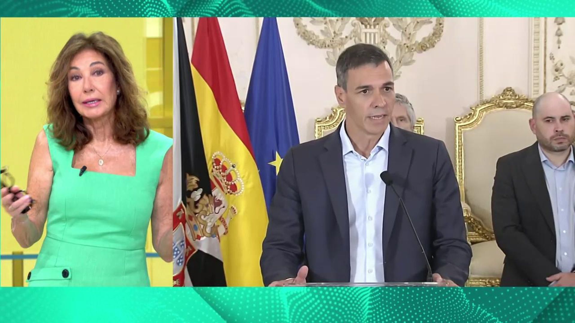 Ana Rosa: "Hasta hace dos días, para Sánchez 'Sajonia' era un tipo de filete, pero ahora es el salvador"