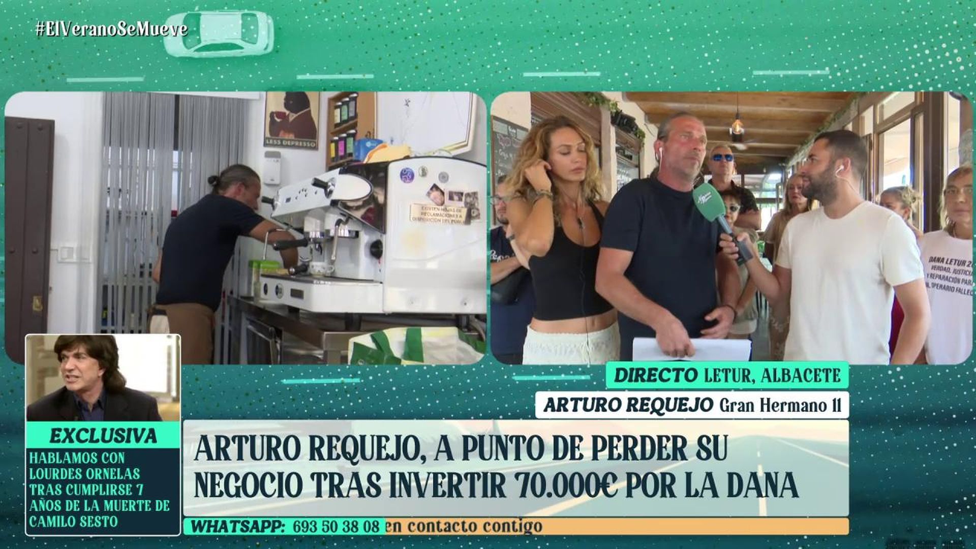 Arturo Requejo, en 'El verano se mueve'